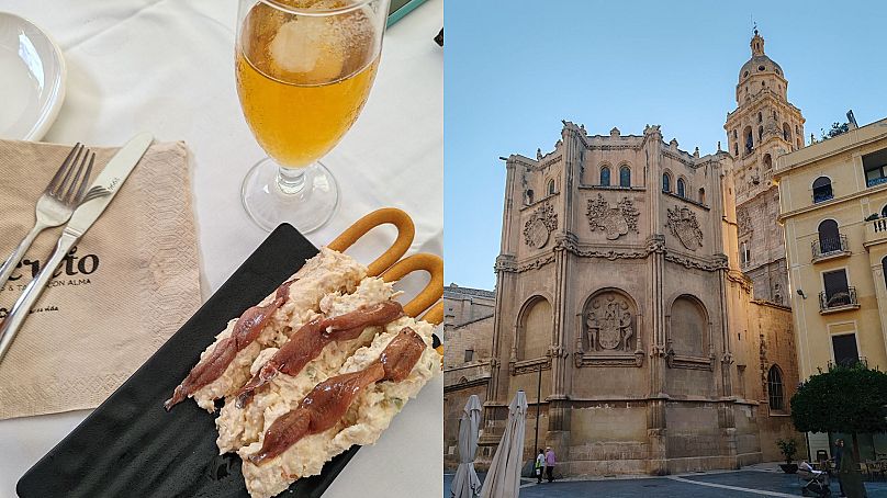 La tapa typique de la ville est la « marinera » - un gressin en forme de U accompagné d'une cuillerée de salade de pommes de terre, de thon et de mayonnaise, le tout garni d'anchois salés.