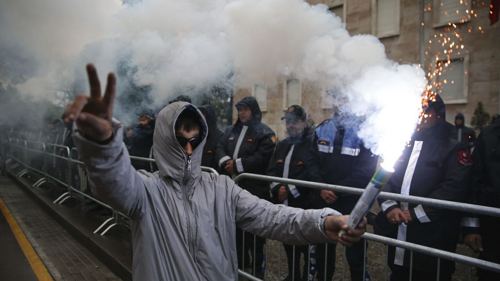 Protests in Tirana, Albania