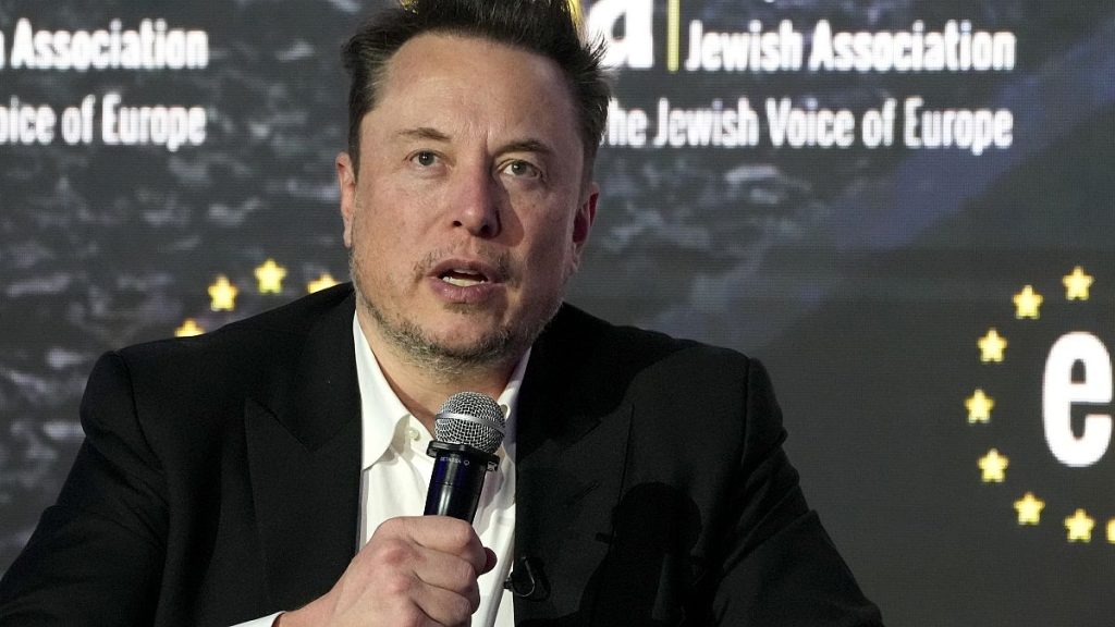 Tesla and SpaceX CEO Elon Musk addresses the European Jewish Association