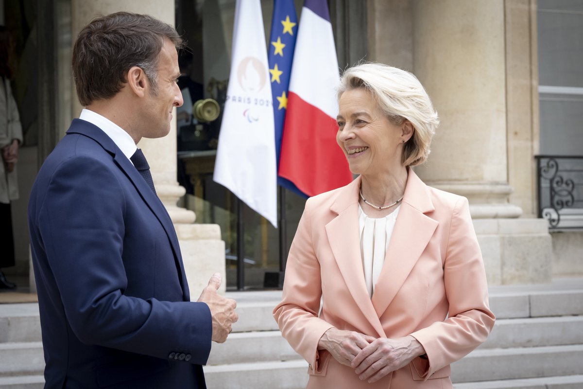 Pour une Europe plus souveraine, plus prospère et compétitive, plus démocratique, félicitations chère Ursula @vonderleyen !