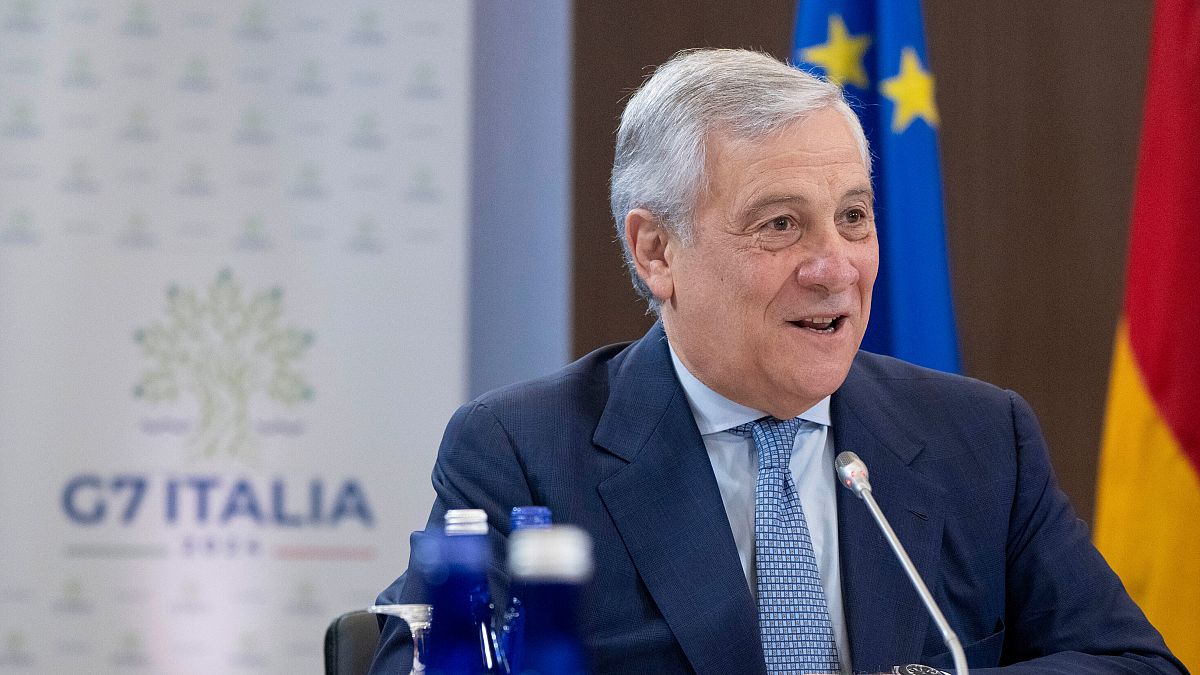 Italian Foreign Minister Antonio Tajani