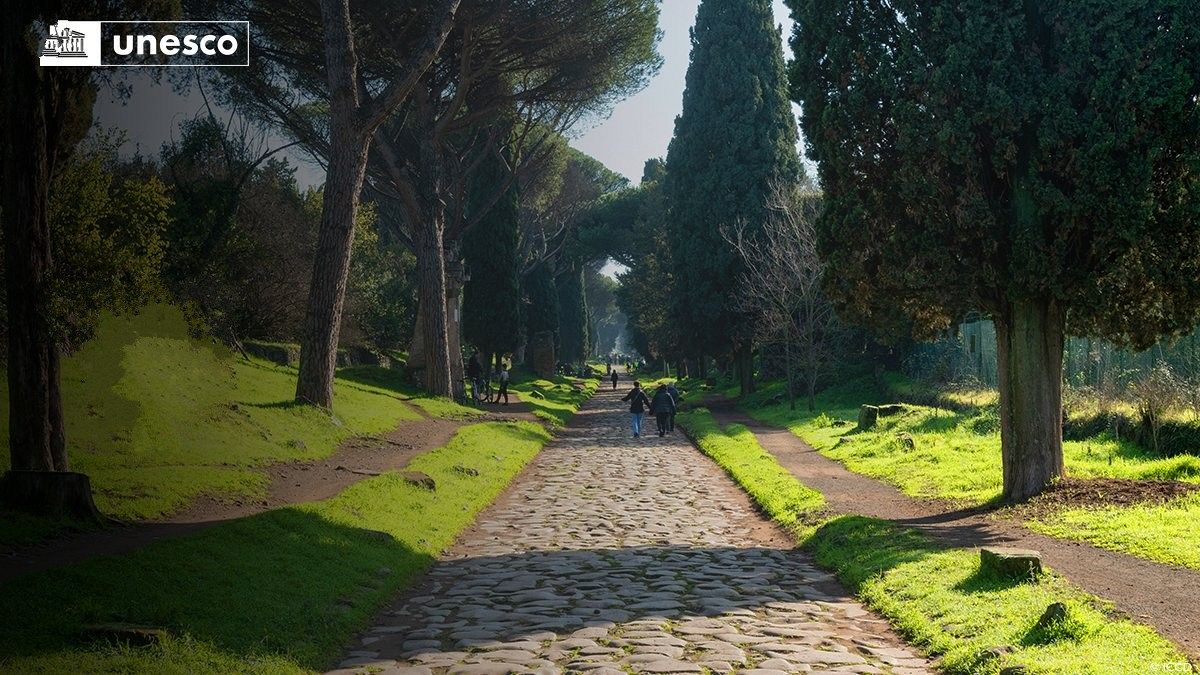 La Via Appia en Italie entre sur la liste du patrimoine mondial de l'Unesco