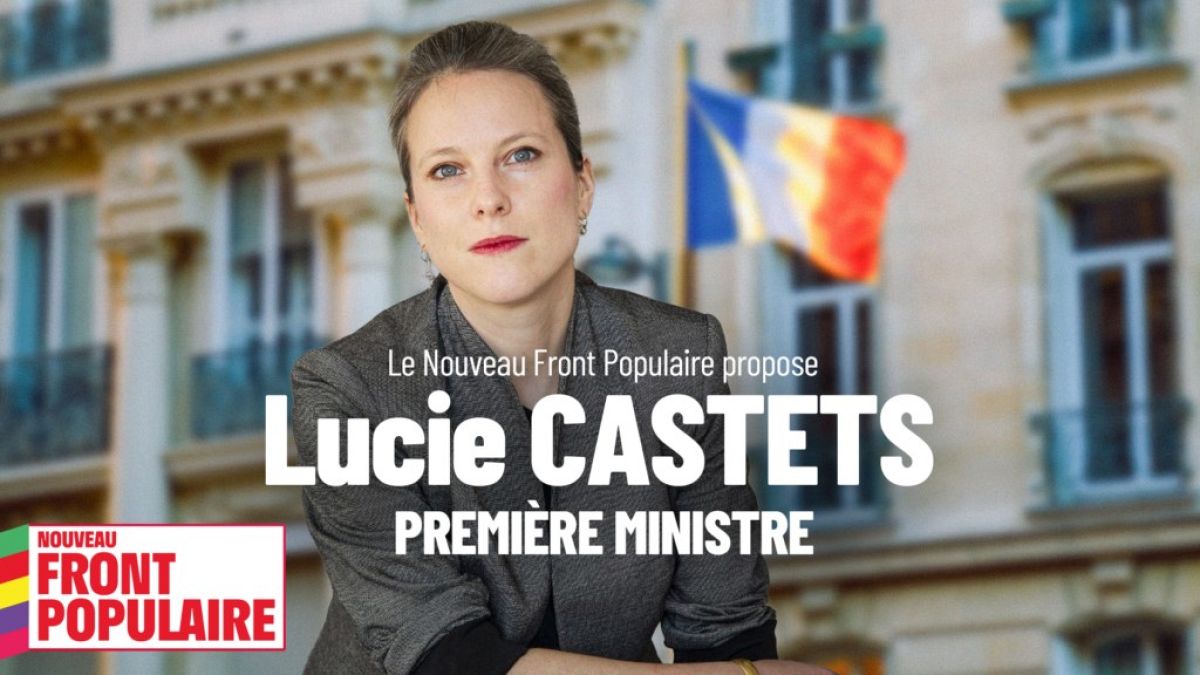 Lucie Castets.