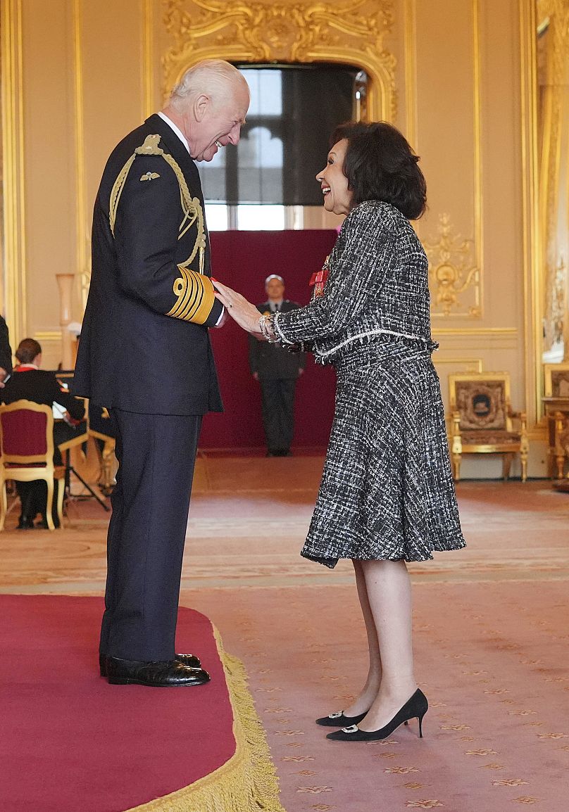 La chanteuse Shirley Bassey est nommée Compagnon d'Honneur par le roi Charles III au château de Windsor - Mardi 9 juillet 2024