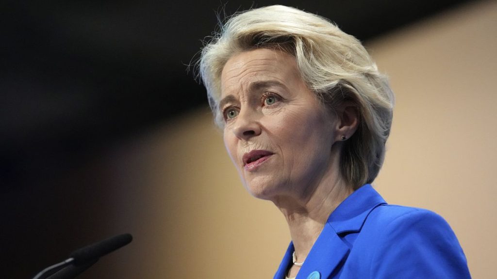 European Commission President Ursula von der Leyen