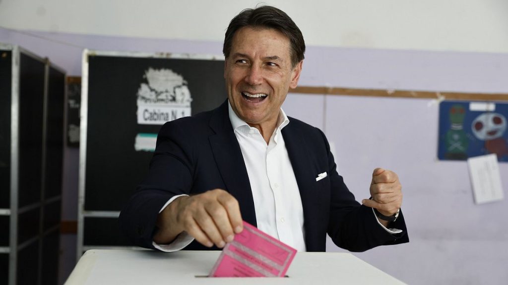 Giuseppe Conte is the leader of the Five Star Movement.