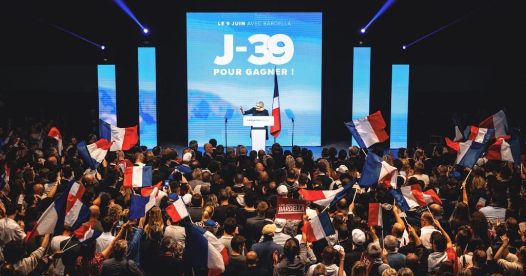 Les partis d'extrême droite français ciblent les électeurs avec l'IA avant le vote