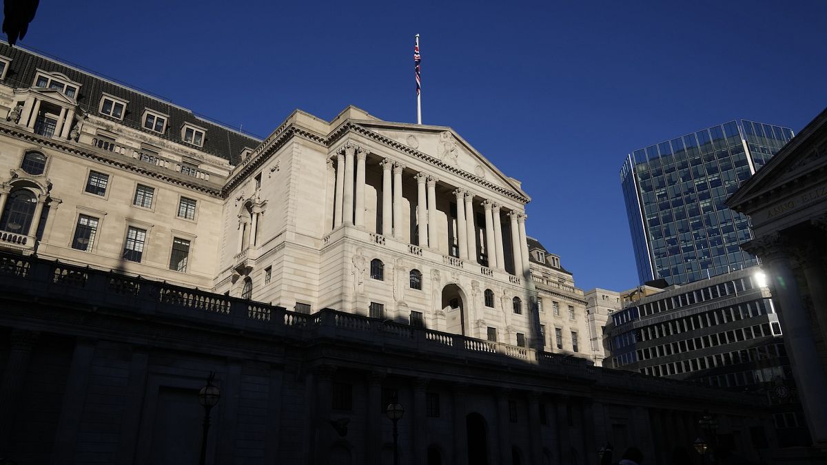 The Bank of England in London