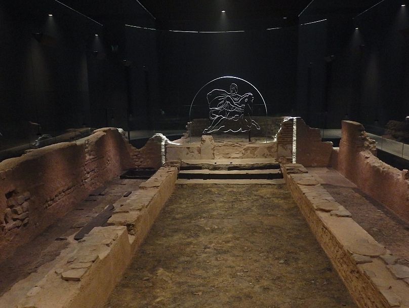 Mithraeum de Londres Bloomberg SPACE