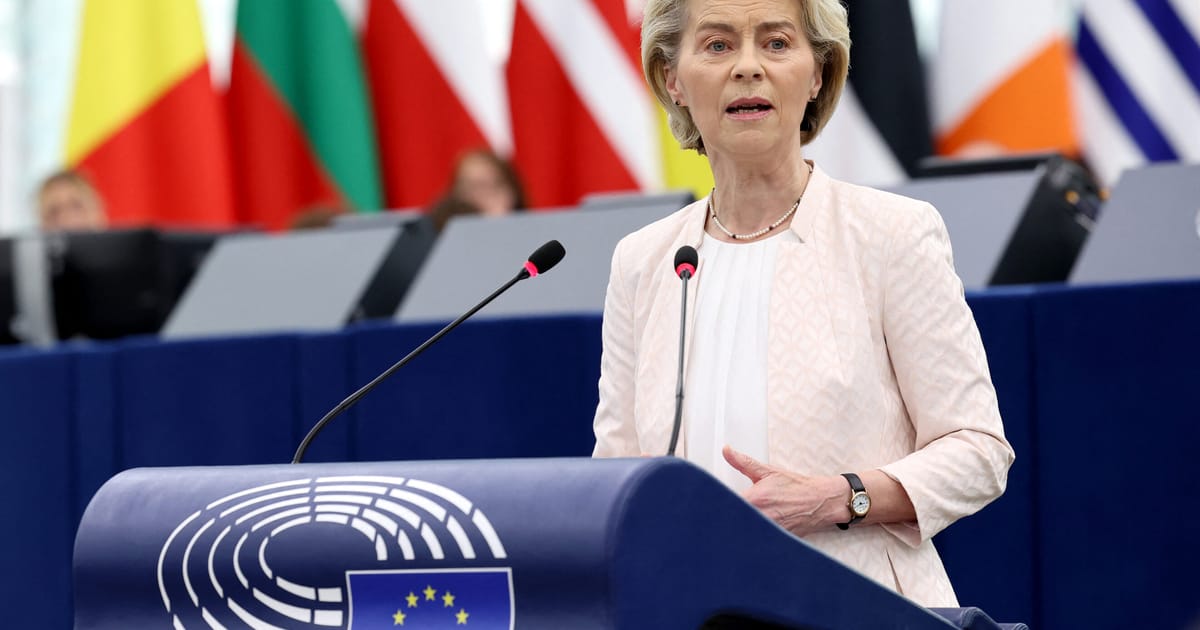 Ursula von der Leyen tente de préserver son poste en insistant sur le climat