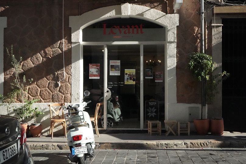 Café Levant à Beyrouth, juillet 2024