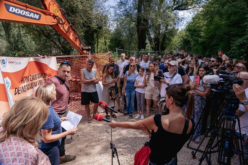 La première d’une série de manifestations majeures.