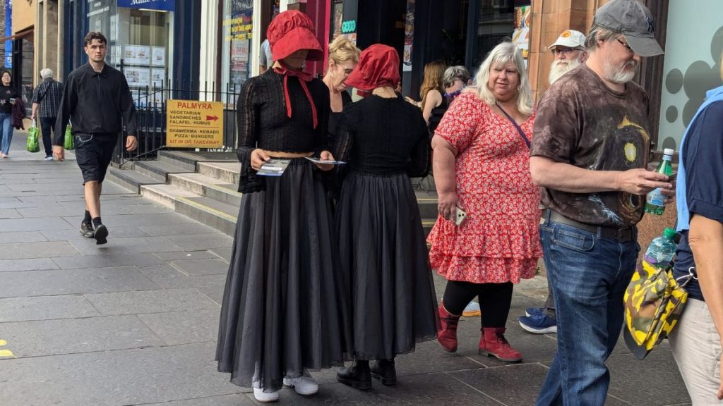 Silent nuns promoting