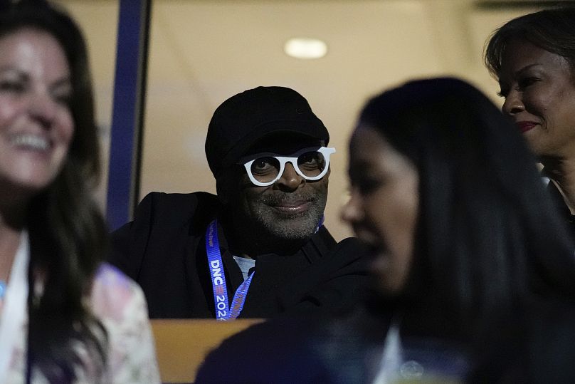 Le cinéaste Spike Lee assiste à la Convention nationale démocrate