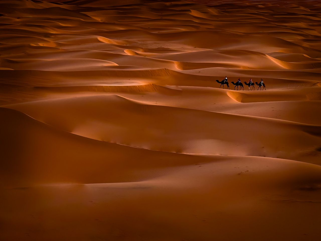 « Sahara Surfing » de Khalid Mahmood (Catégorie Voyage, 1ère place) 