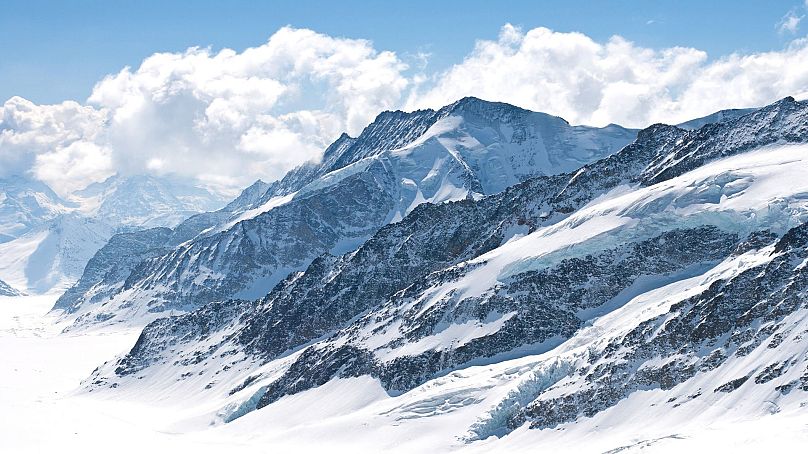 La région Jungfrau-Aletsch des Alpes suisses abrite le plus grand glacier d'Europe.