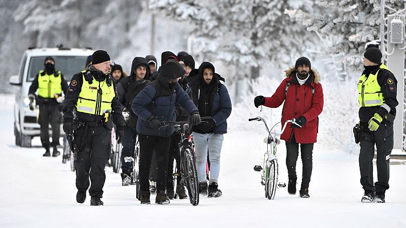 À l’automne 2023, la Finlande a connu un afflux de migrants tentant de traverser la Russie vers le pays.