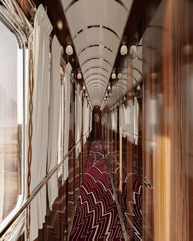 Le nouveau train comprend 17 voitures du Nostalgie-Istanbul-Orient-Express original.