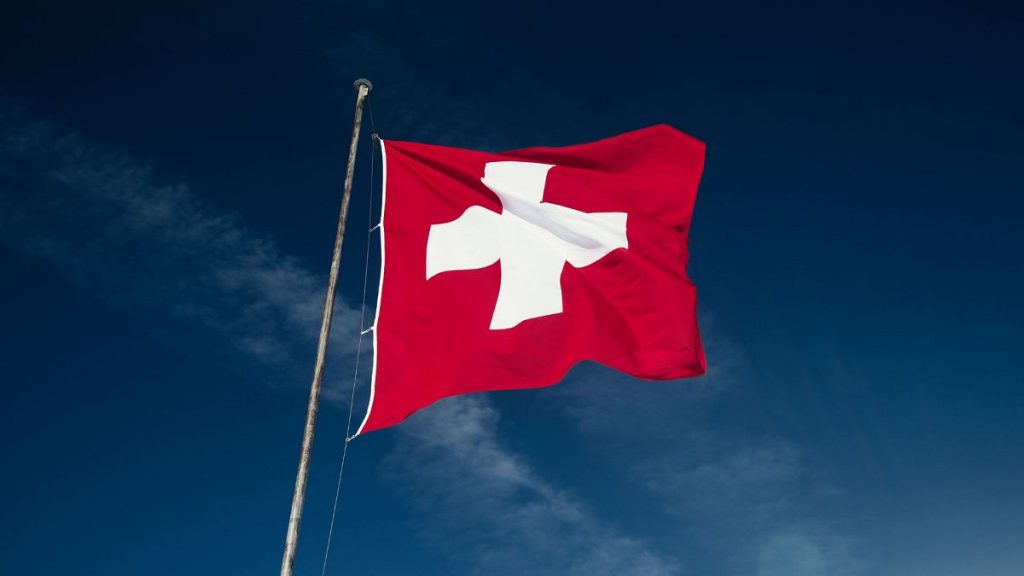 Swiss flag.