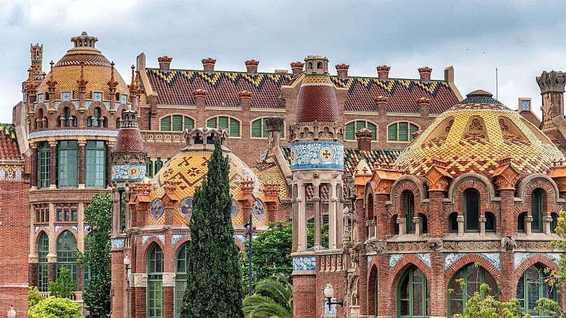 Recinte Modernista de Sant Pau, Barcelone.