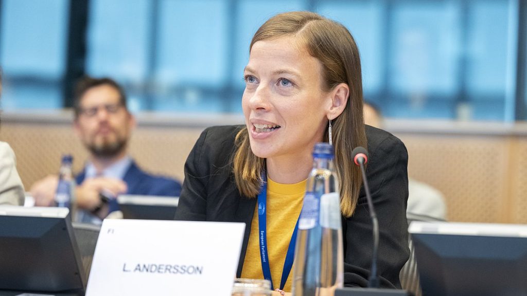 MEP Li Andersson (The Left/Finland), chair of the employment and social affairs committee