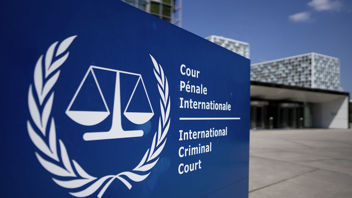 FILE -A view of the International Criminal Court in The Hague, Netherlands, June 26, 2024.