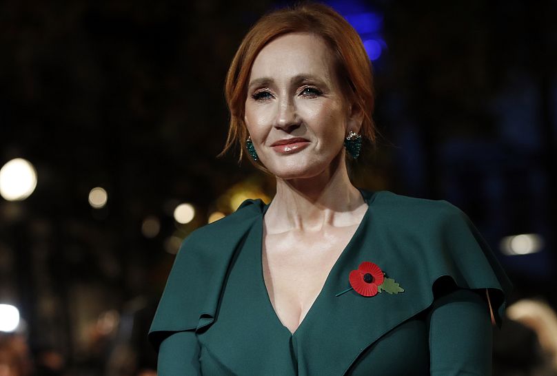 JK Rowling à la première des Animaux Fantastiques : Les Crimes de Grindelwald en 2018