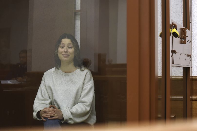 Ksenia Khavana est détenue dans une prison russe depuis février.