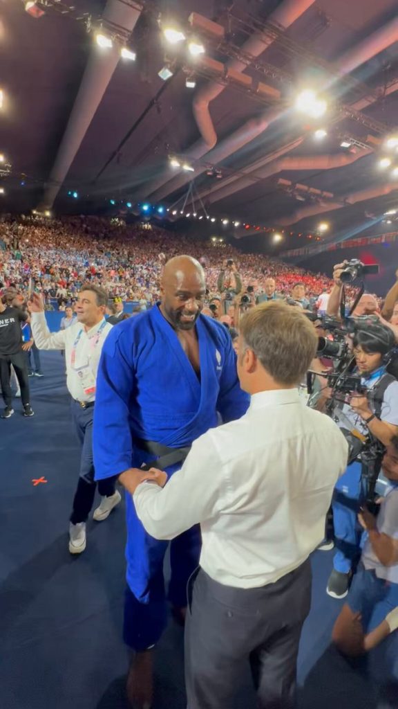 Le Roi Teddy. Félicitations pour cette finale grandiose et ce quatrième titre olympique ! Fierté française.