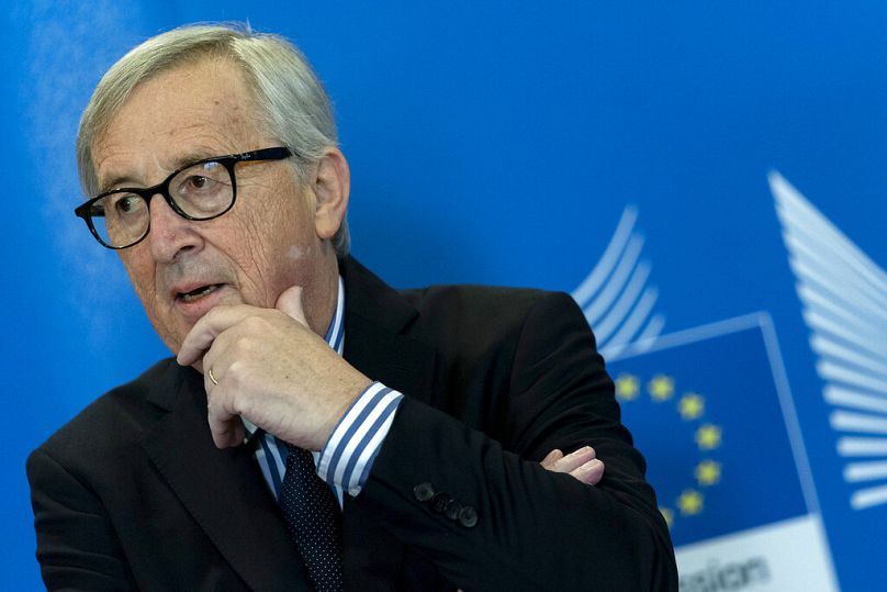 L'ancien président de la Commission européenne, Jean-Claude Juncker, au siège de l'UE à Bruxelles, mardi 3 décembre 2019. 