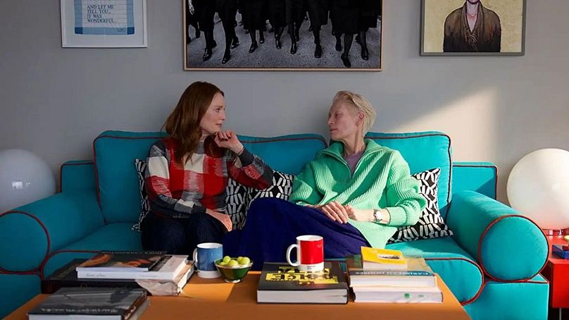 Julianne Moore et Tilda Swinton dans « La chambre d'à côté »