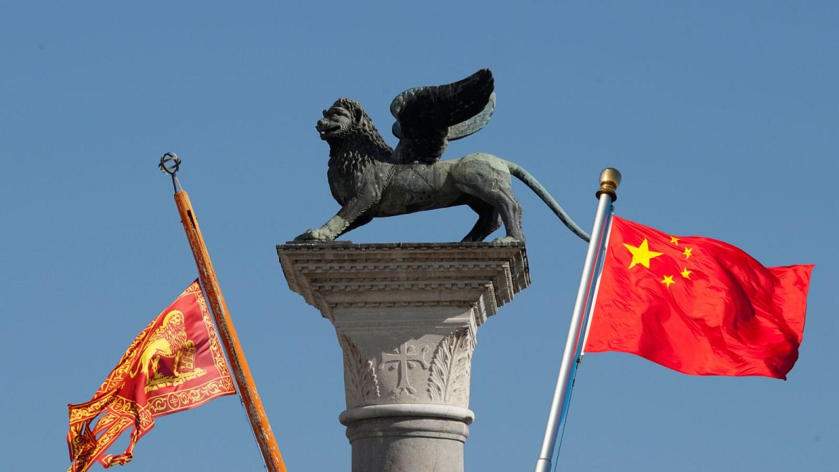 Is Venice’s famed winged lion statue actually Chinese?