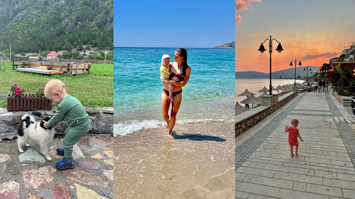 Snapshots of a family holiday to Albania