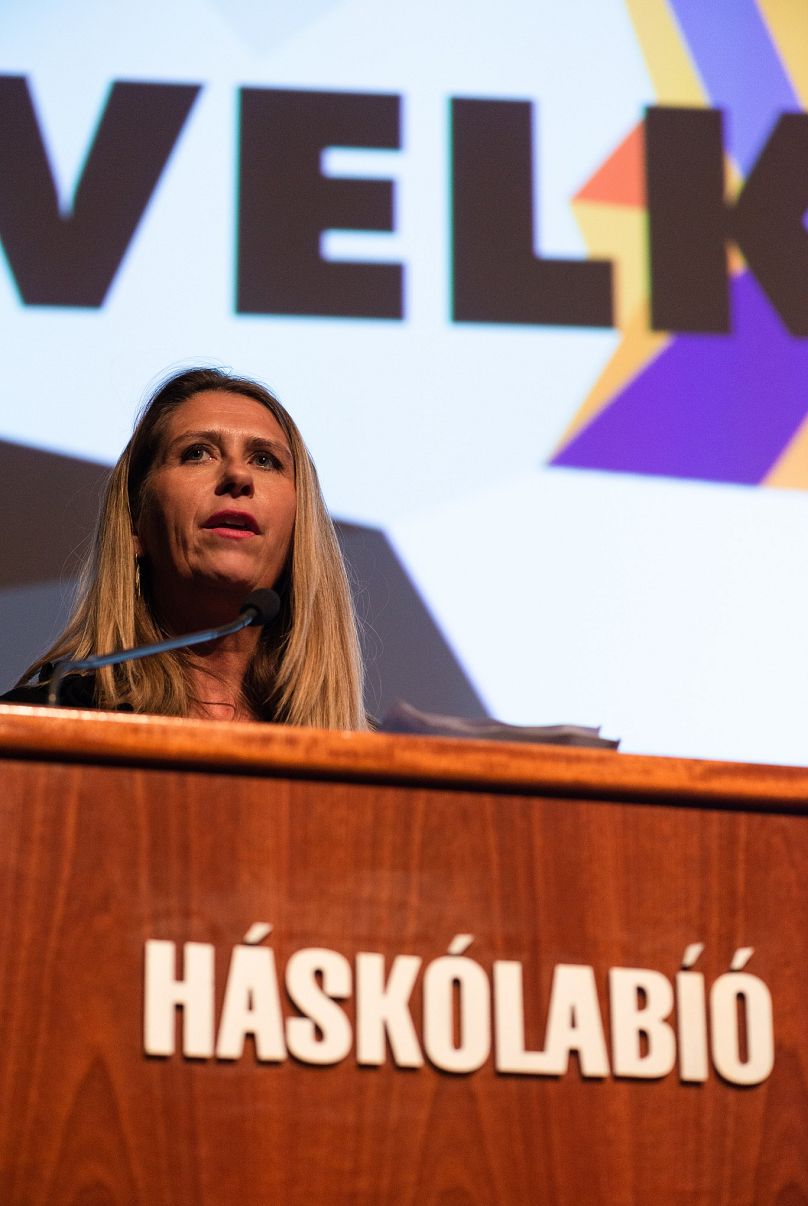 Hrönn Marinósdóttir est directeur du Festival international du film de Reykjavík.