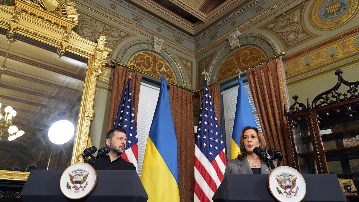 Vice President Kamala Harris meets with Ukraine