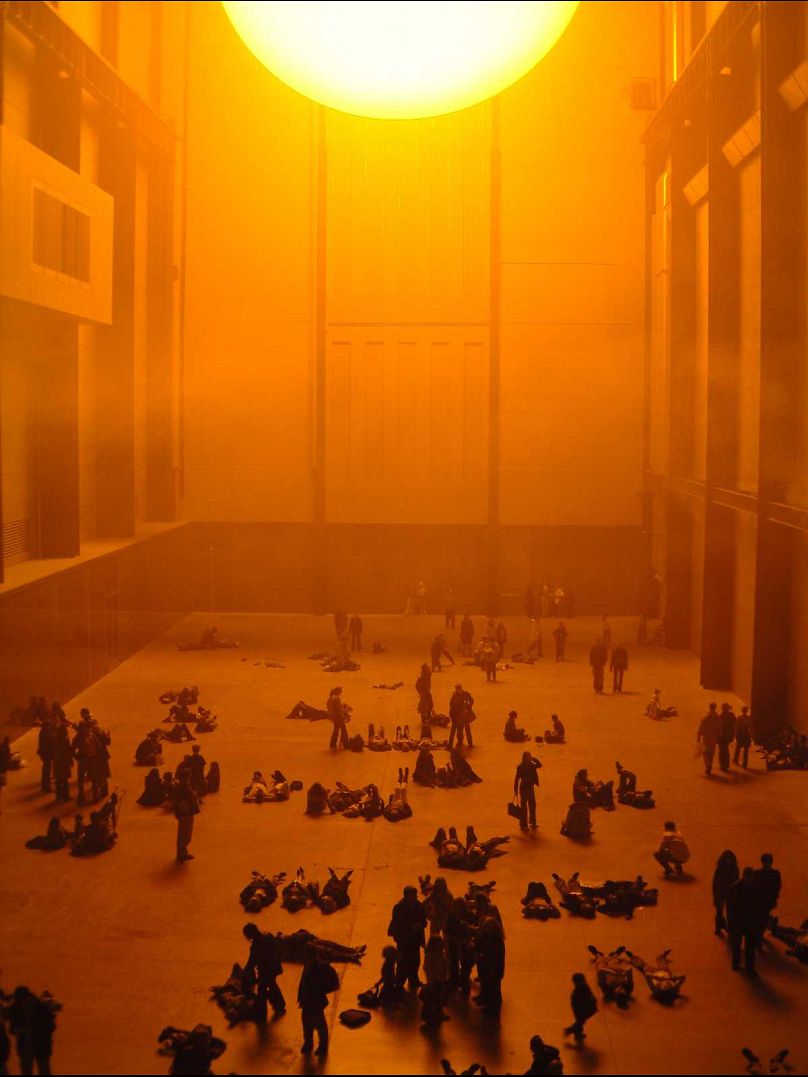 Olafur Eliasson 'Le projet météo'