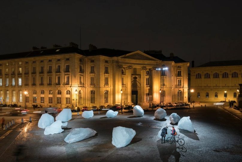 Ice Watch, 2014 Place du Panthéon, Paris, 2015