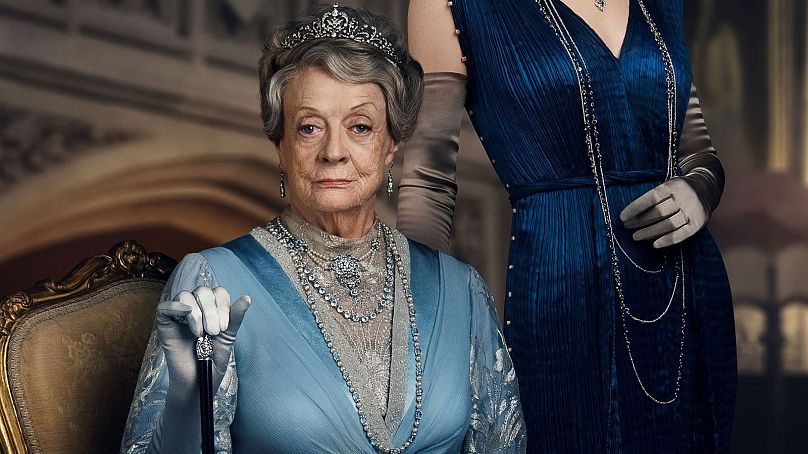 Maggie Smith dans le rôle de Violet Crawley dans le film Downton Abbey (2019)