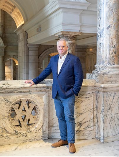 Vernon Rapley, directeur de la protection et de la sécurité du patrimoine culturel au Victoria & Albert Museum