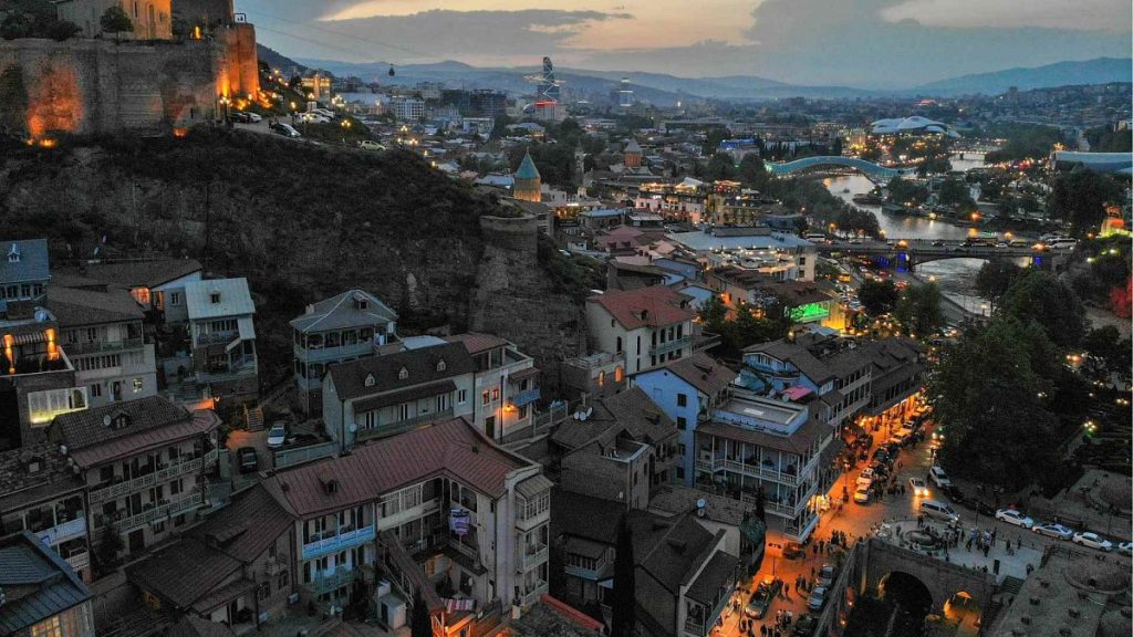 International travellers are attracted to the vibrant city of Tbilisi and Georgia