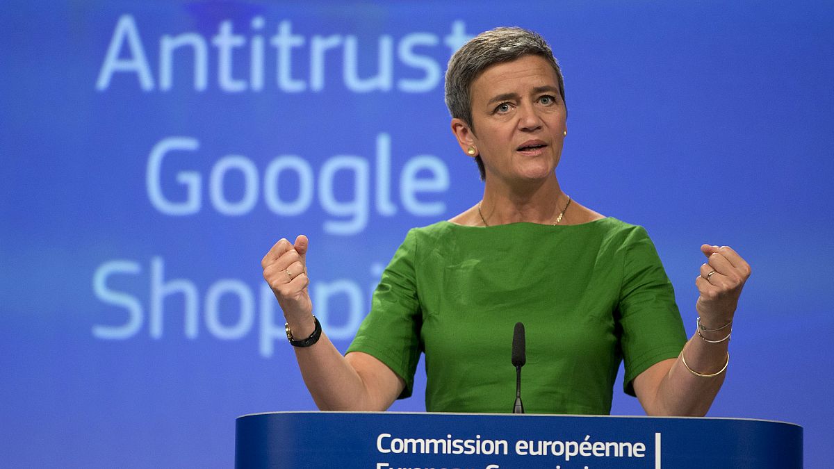 EU Commission Vice-President Margrethe Vestager