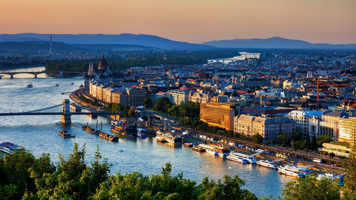 Budapest from above