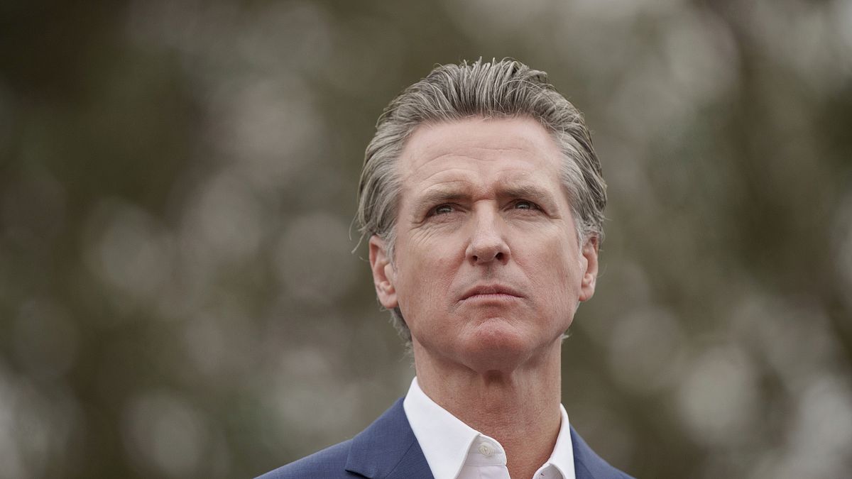 FILE - California Gov. Gavin Newsom speaks during a press conference in Los Angeles, Wednesday, Sept. 25, 2024.