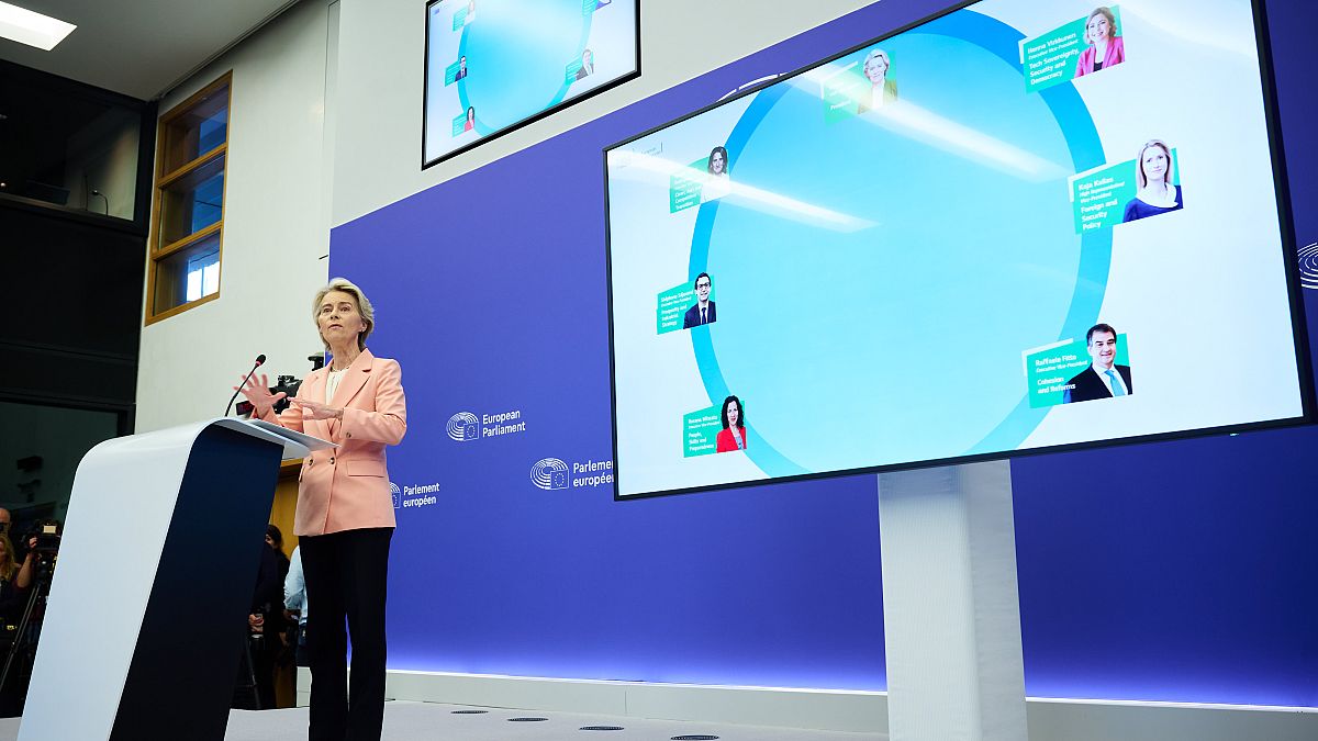 Ursula von der Leyen outlined her new Commission on 17 September 2024