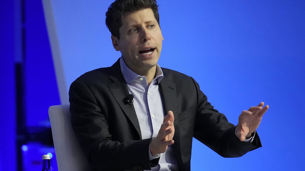 File - OpenAI CEO Sam Altman speaks at the Asia-Pacific Economic Cooperation (APEC) CEO Summit on Nov. 16, 2023, in San Francisco.