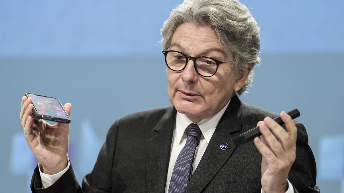 Thierry Breton left the EU Commission earlier this month.