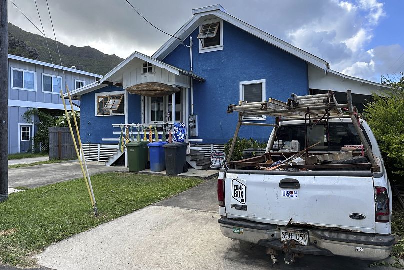 La maison de Ryan Wesley Routh vue à Kaaawa, Hawaï, le 14 septembre 2024