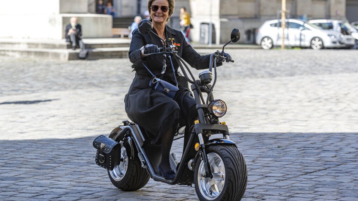 FILE - Socialite Gloria von Thurn und Taxis, Regensburg, Germany, July 8th 2020