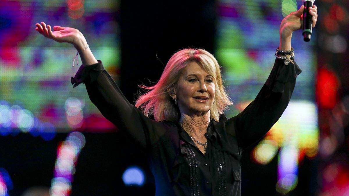 Olivia Newton-John song unveiled two years after her death (pictured: Newton-John at the Viña del Mar International Song Festival - Chile, 2017)