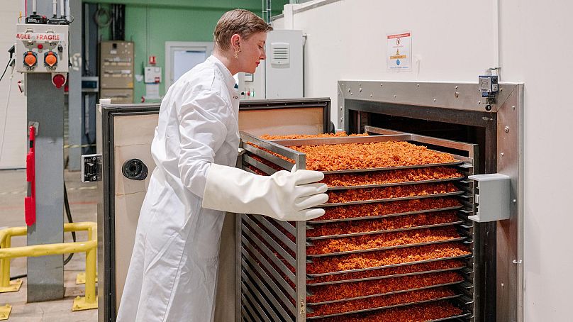 Ferment-Up recycle les peaux et les graines de fruits et légumes jetées en ingrédients nutritifs.